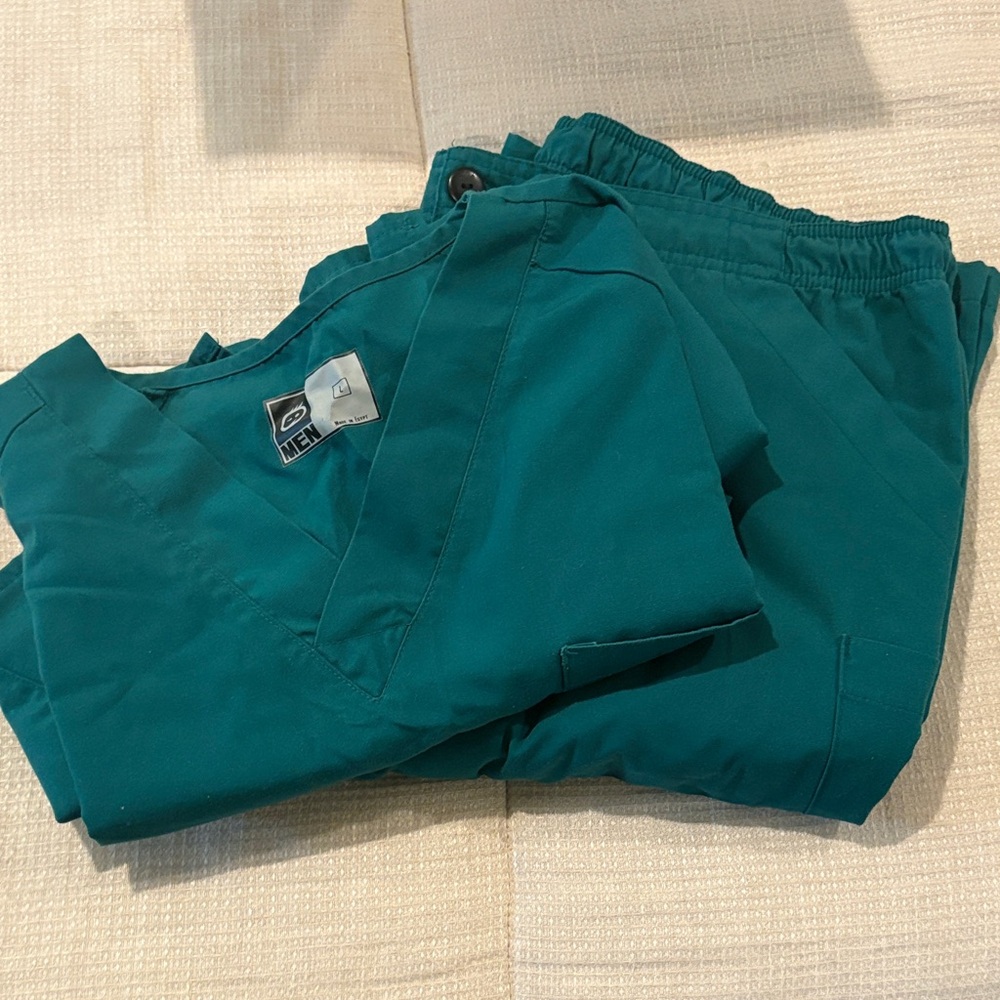 Green Large Scrub Set